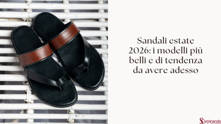 Sandali estate 2026