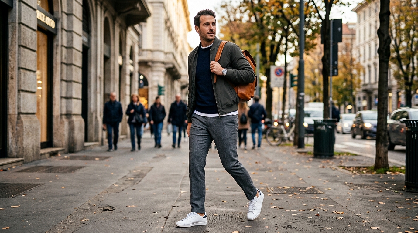 pantaloni grigi uomo: abbinamenti ufficio, casual, cerimonia